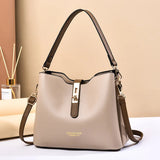 All-match Ladies Handbag Summer Shoulder Messenger Bucket Bag Women