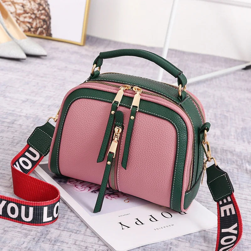 High-quality Messenger Handbag Women's Autumn and Winter Ladies Small Square Bag