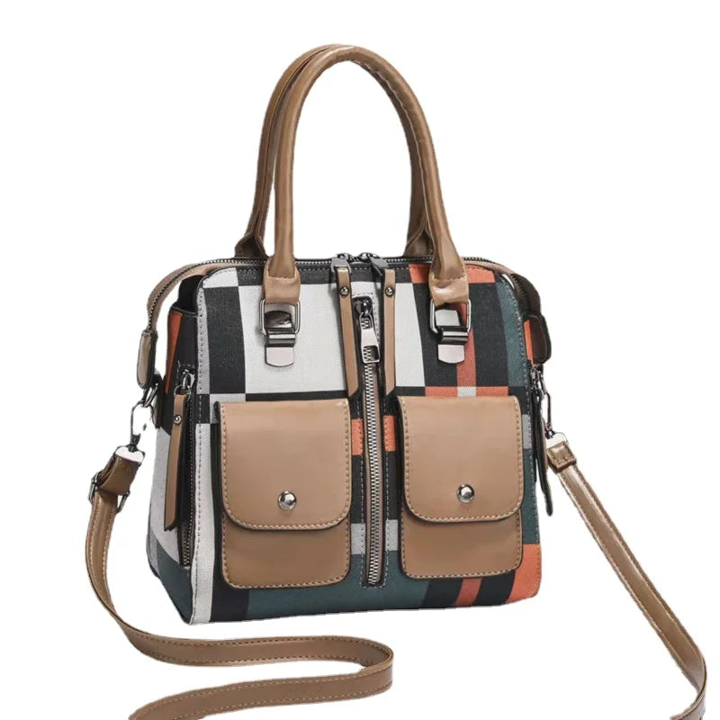 European American Retro Handbag Women Shoulder Bag
