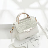 Sequin PU Crossbody Shoulder Bag Women