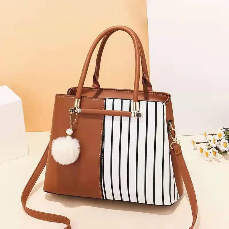 Versatile Messenger Bag for Women Casual PU Shoulder Bag Autumn Matching