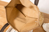 Large Capacity Beach Bag Straw Woven Holiday Bag
