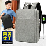 Business Casual Travel Backpack USB Charging Large Capacity Men