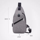 Canvas Chest Bag Shoulder Messenger Bag