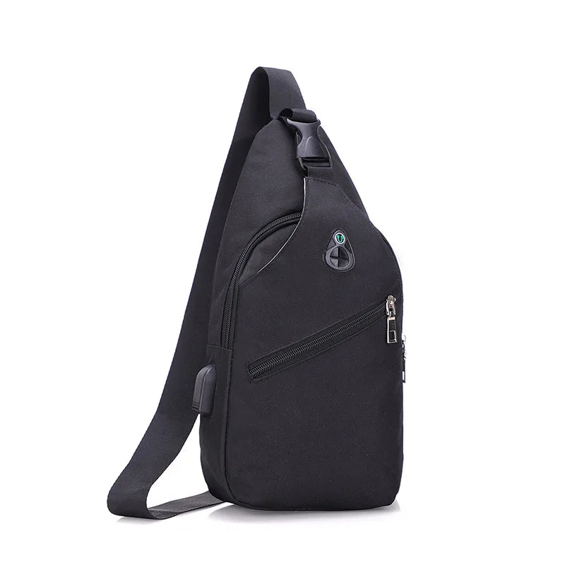 Canvas Chest Bag Shoulder Messenger Bag