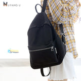 Mat Oxford Women Backpack Girls School Book Bag