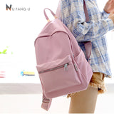 Mat Oxford Women Backpack Girls School Book Bag