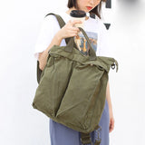 Retro Large-Capacity Canvas Handbag Shoulder Bag