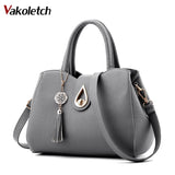 Large Capacity Leather Bag for Women KL788