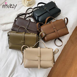 Women's Retro Messenger Bag One-Shoulder Square Bag