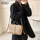 Women's Retro Messenger Bag One-Shoulder Square Bag