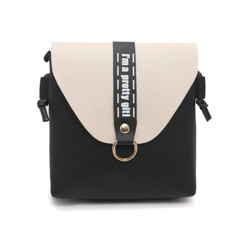 Women's PU Shoulder Bag Durable Large Capacity Messenger Bag