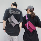 Small Nylon Crossbody Bag Lady Chain Messenger Handbag for Women