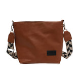 Crossbody Bag PU Leather Messenger Bag Lady Travel Handbag