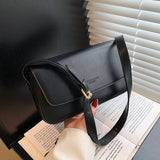 Solid Shoulder Crossbody Bag Women's Handbag Travel Underarm Bags
