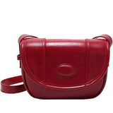 Versatile Shoulder Bag Small Saddle Bag Crossbody Bags