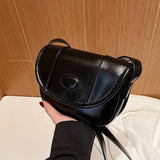 Versatile Shoulder Bag Small Saddle Bag Crossbody Bags