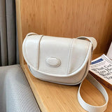 Versatile Shoulder Bag Small Saddle Bag Crossbody Bags