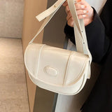 Versatile Shoulder Bag Small Saddle Bag Crossbody Bags