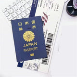 US Passport Cosplay Prop Notebook PU Leather Cover