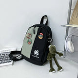 Small Women's Backpack Waterproof Nylon Casual Bag