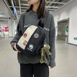 Small Women's Backpack Waterproof Nylon Casual Bag