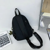 Small Women's Backpack Waterproof Nylon Casual Bag