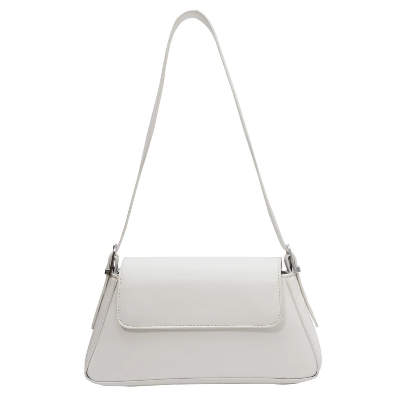 Vintage PU Leather Women Bag Single Shoulder Handbag Armpit Pack