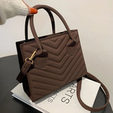 Single Strap PU Leather Women Crossbody Handbag Solid Shoulder Bag