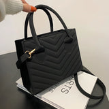 Single Strap PU Leather Women Crossbody Handbag Solid Shoulder Bag
