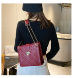 Single Strap Women Handbags Ladies PU Leather Shoulder Bag Soft Solid Crossbody