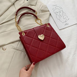 Single Strap Women Handbags Ladies PU Leather Shoulder Bag Soft Solid Crossbody