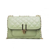 Faux Leather Women Messenger Chain Bag for Daily Use