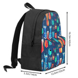 Retro Swimsuits and Sunnies Backpacks for Men and Women