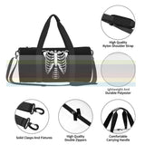 Skeleton Chest Travel Sports Fitness Shoulder Bag