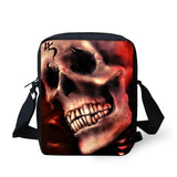 Skeleton Women Mini Cross-body Bag Casual Messenger Bags Capacity Shoulder Pocke