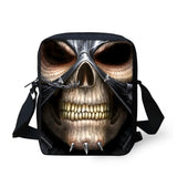 Skeleton Women Mini Cross-body Bag Casual Messenger Bags Capacity Shoulder Pocke