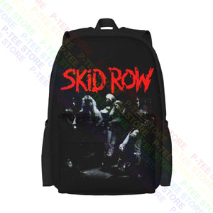 Skid Row Rock Band Large Capacity Backpack School Backpack Eco Friendly