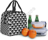 Skull Lunch Bags for Women Boy Girl Reusable Insulated Lunch Box