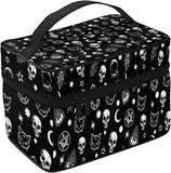 Large Makeup Organizer Bag Women Travel Cosmetic Cases, Toiletry Bags for Girl