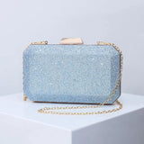 Sky Fall Handbags Bling Wedding Clutch Cross Body Bag