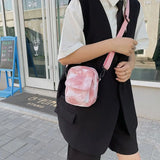 Sky Tie Dyeing Women's Messenger Bag Casual Shoulder Bags Tote Purses