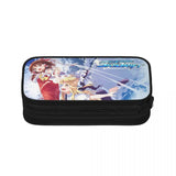 Anime Zipper Pen Bag for Student School