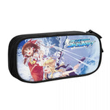Anime Zipper Pen Bag for Student School