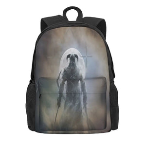 Skyrim Warrior Backpacks Men's Backpacks Bags For Women Plain Man Backpack