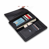 Crocodile Leather Long Wallet Men Thin Purse Soft Male Clutch Money Bag