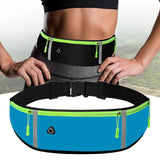 Slim Running Belt Reflective Strips Fitness Workout Bag for Workouts Cycling Gym