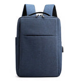 Slim USB 15.6 Inch Laptop Backpack For Men Women Casual Travel Business