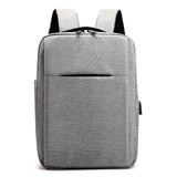 Slim USB 15.6 Inch Laptop Backpack For Men Women Casual Travel Business
