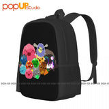 Slime Rancher 8 Bit Slimes Tarr Video Game Backpack Large Capacity